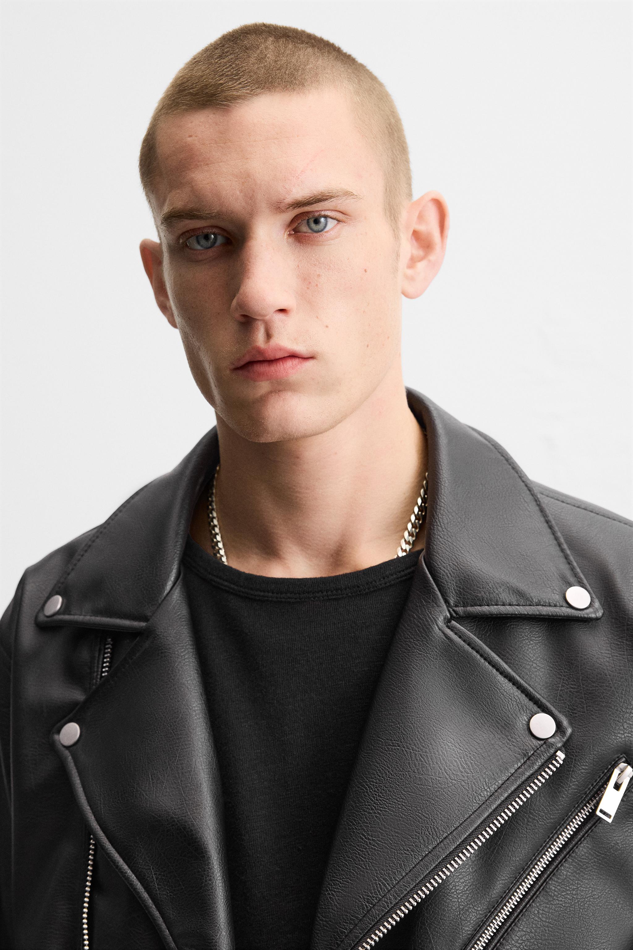 Sath Design Leather Biker Jacket