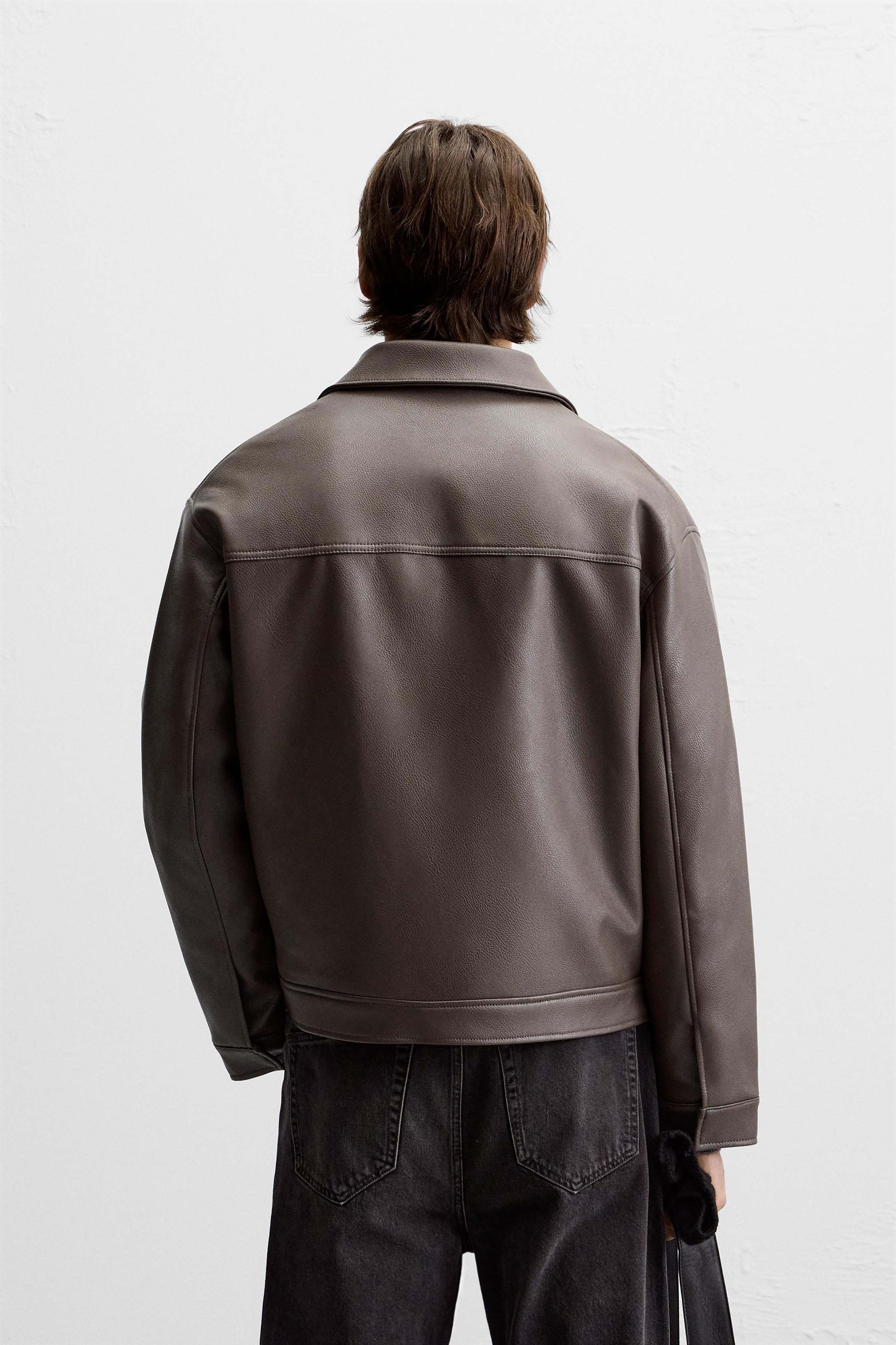 Sath Simple Fashion Jacket With two Pockets and a Zip Down