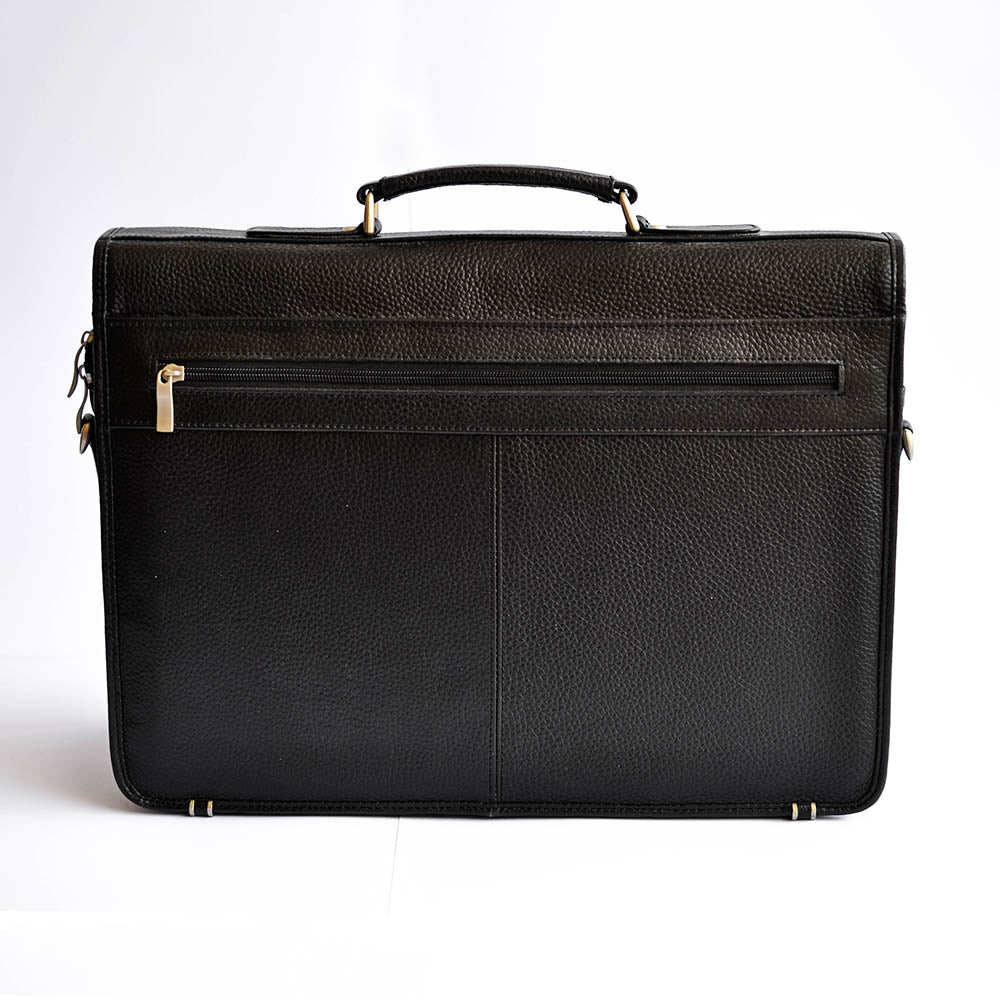 Unisex Laptop Messenger Bag – Black