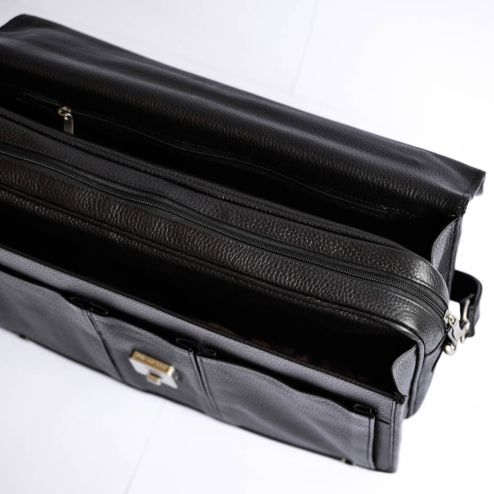 Unisex Laptop Messenger Bag – Black