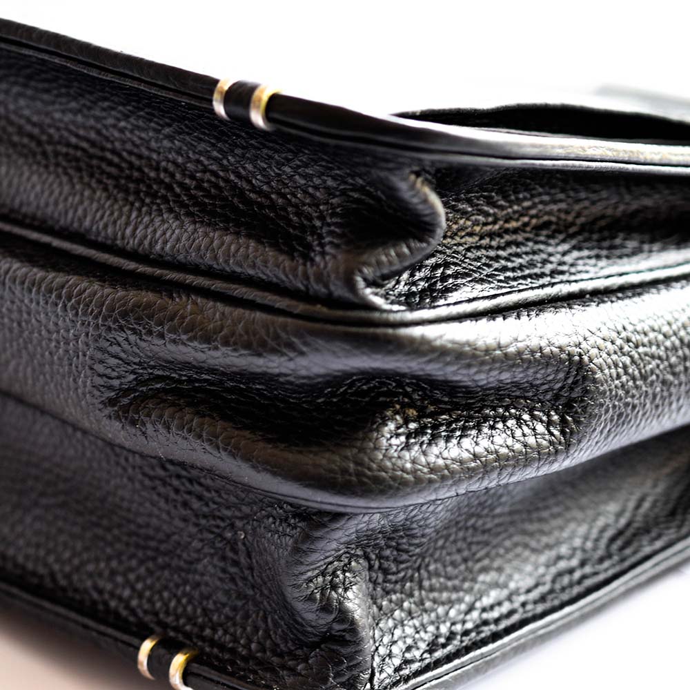 Unisex Laptop Messenger Bag – Black