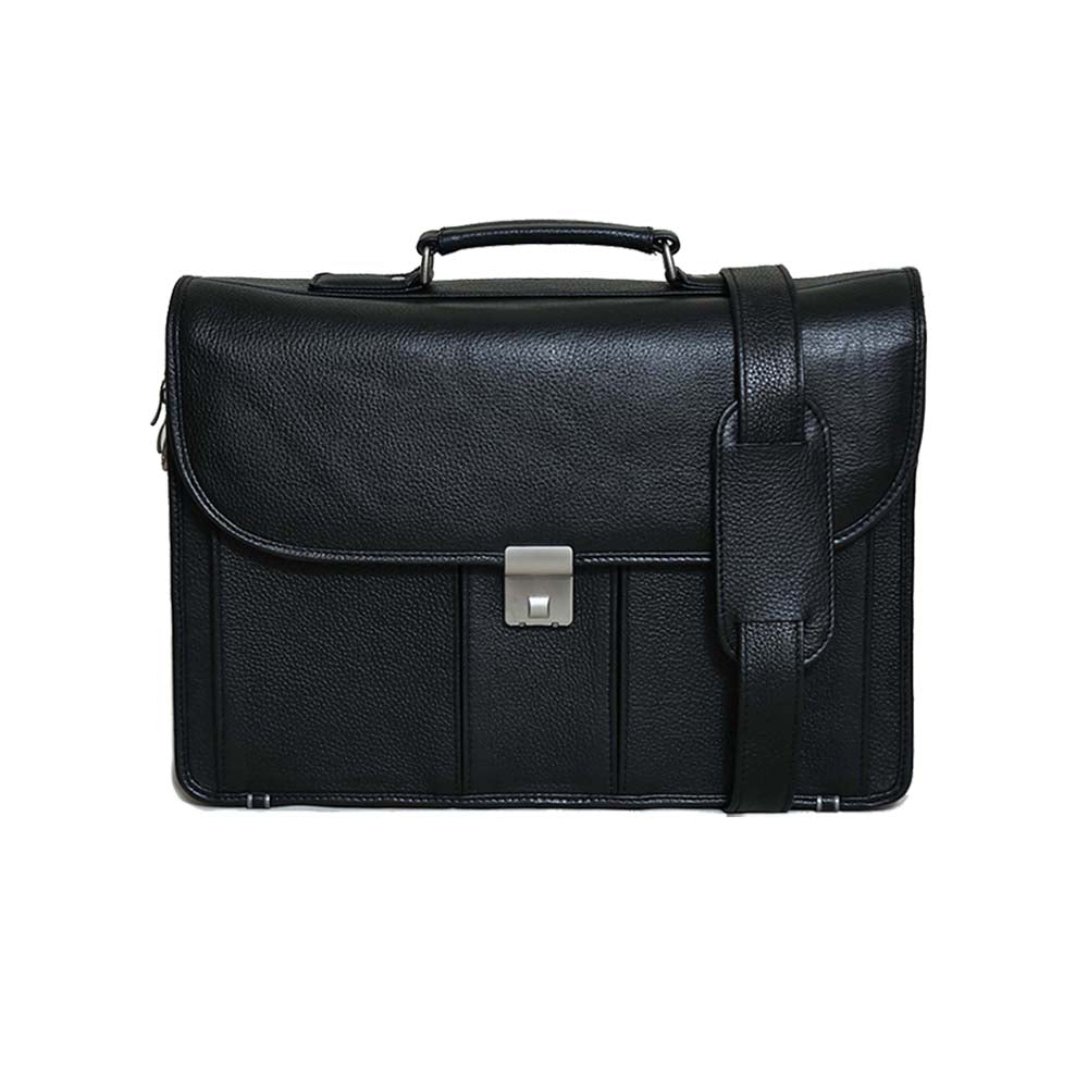 Unisex Laptop Messenger Bag – Black