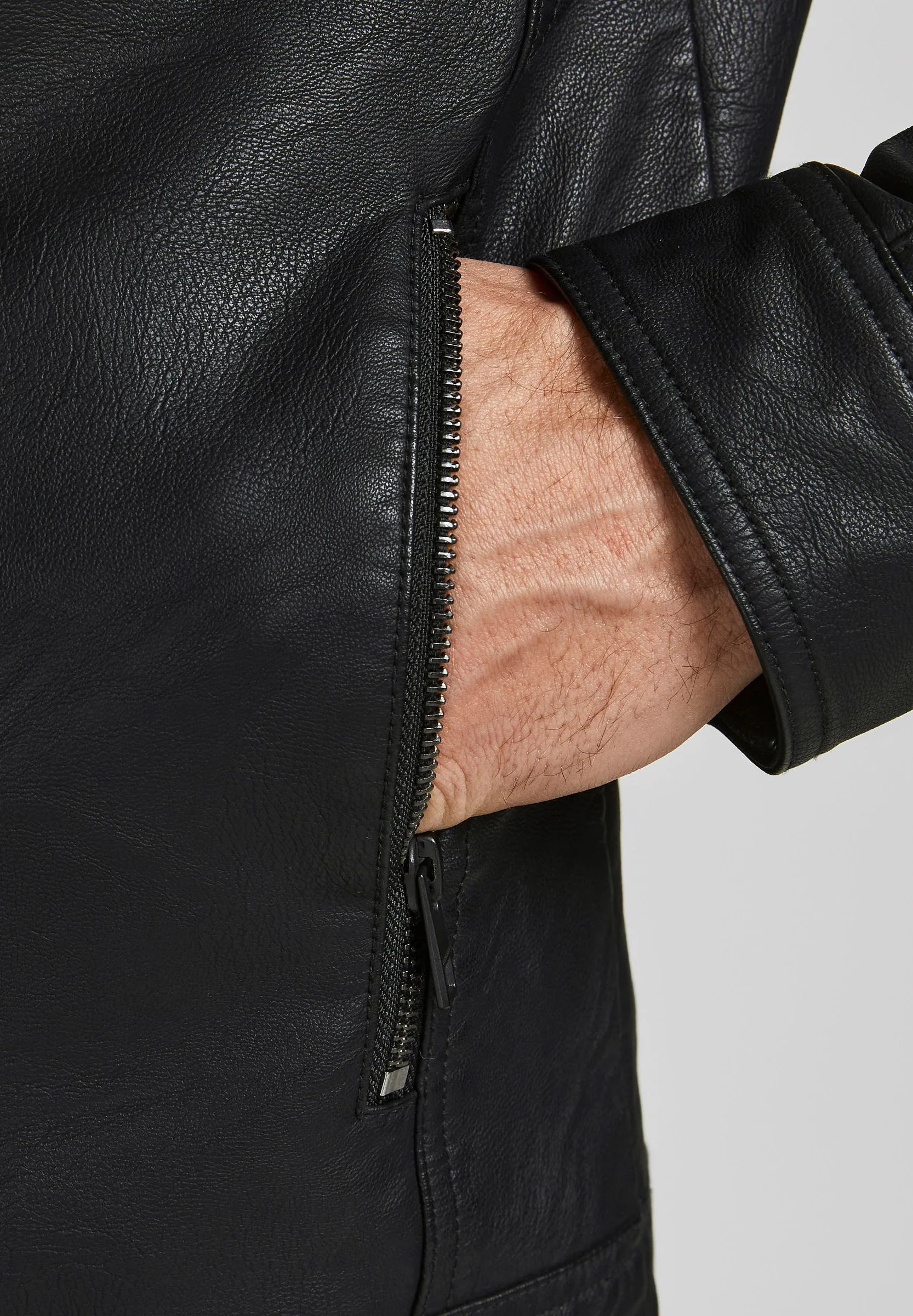 WARNER NOOS Simple Leather Jacket