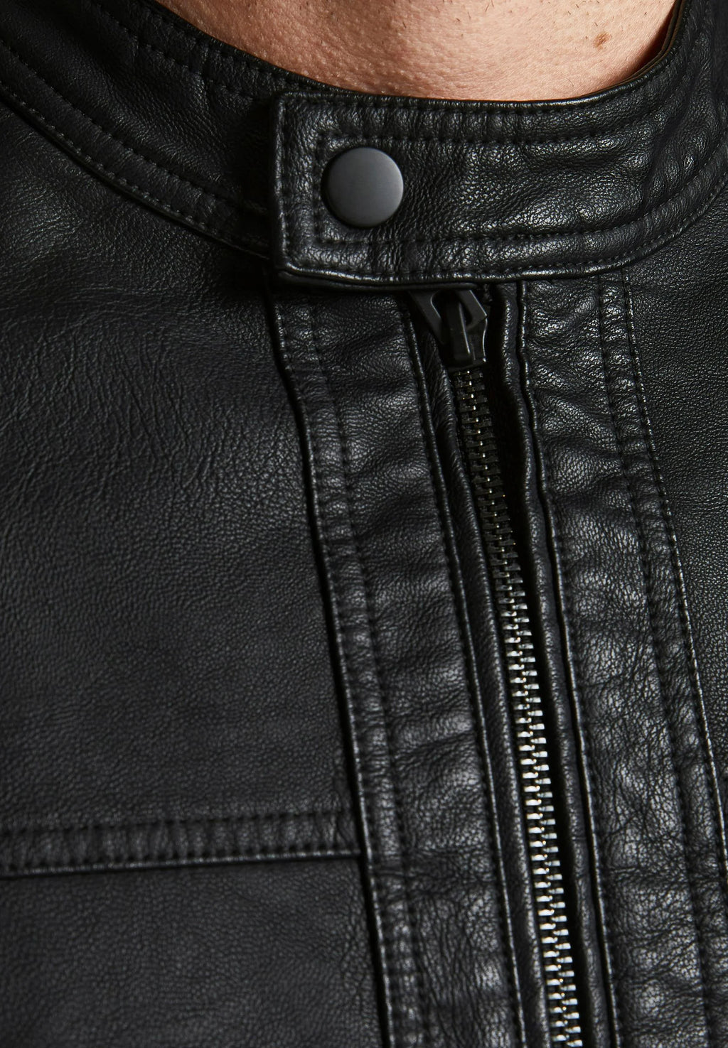 WARNER NOOS Simple Leather Jacket