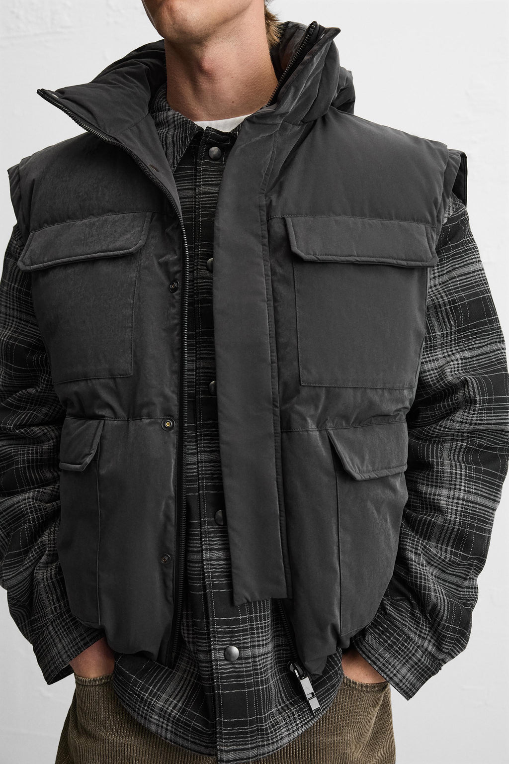 Water-Repellent Puffer Vest