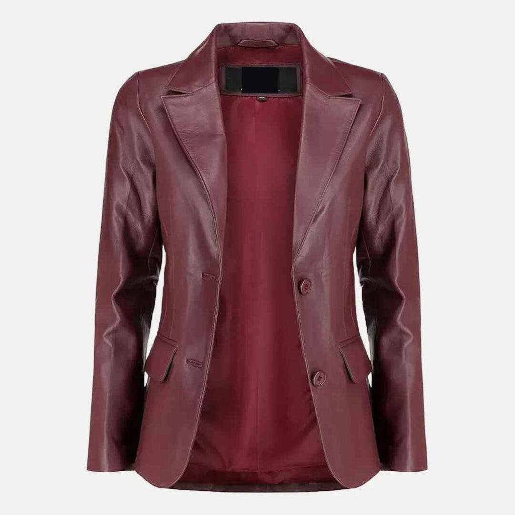 Women's Allure Leather Blazer