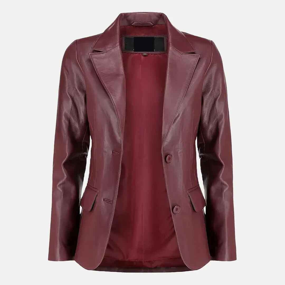Women's Allure Leather Blazer
