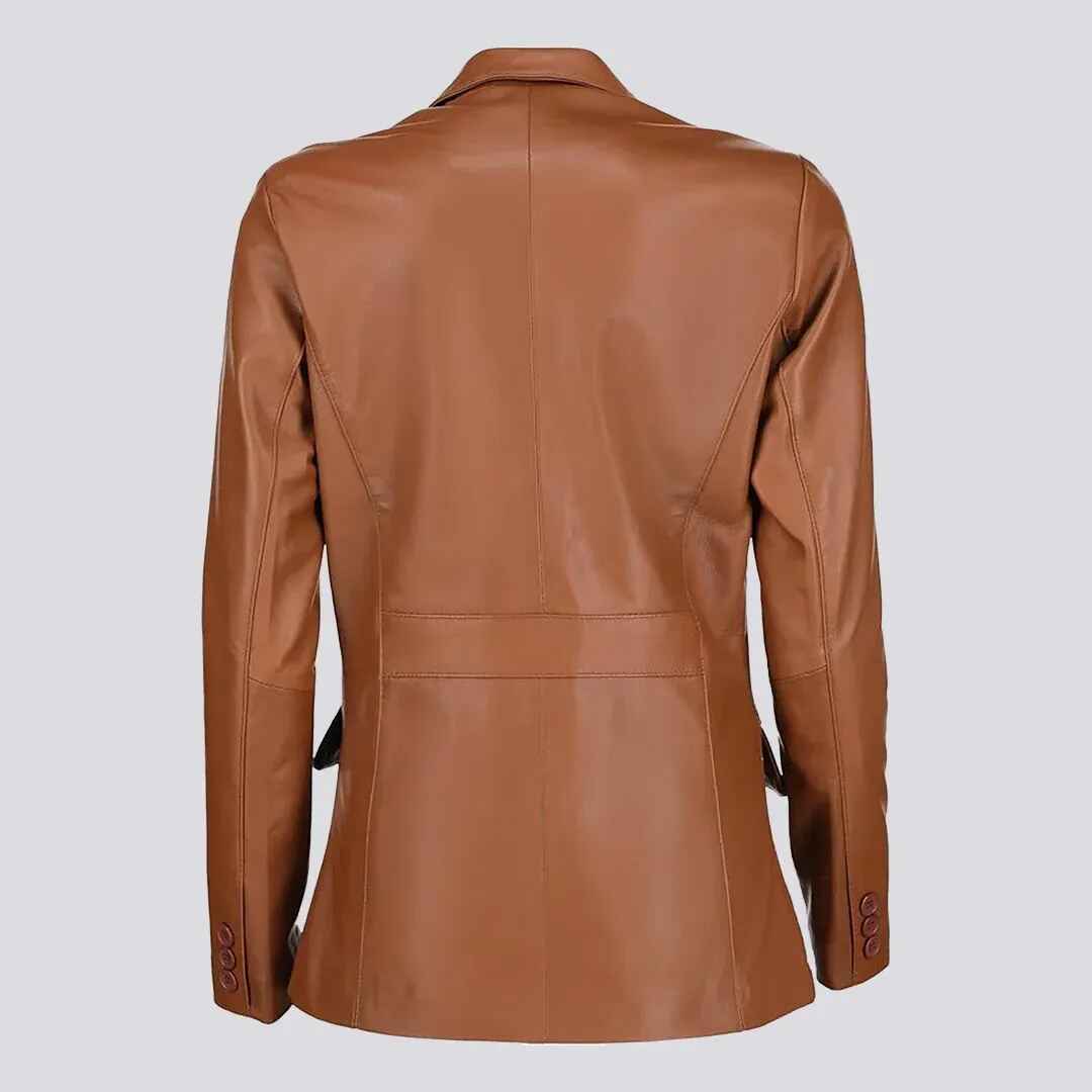 Women's Allure Leather Blazer