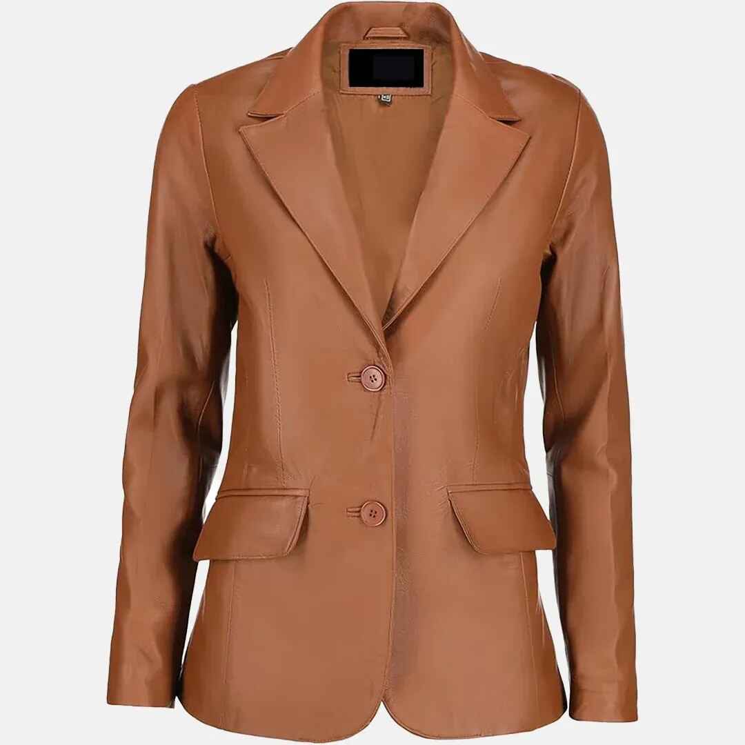 Women's Allure Leather Blazer