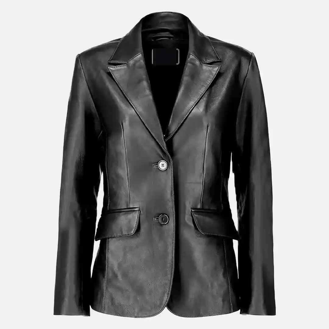 Women's Allure Leather Blazer