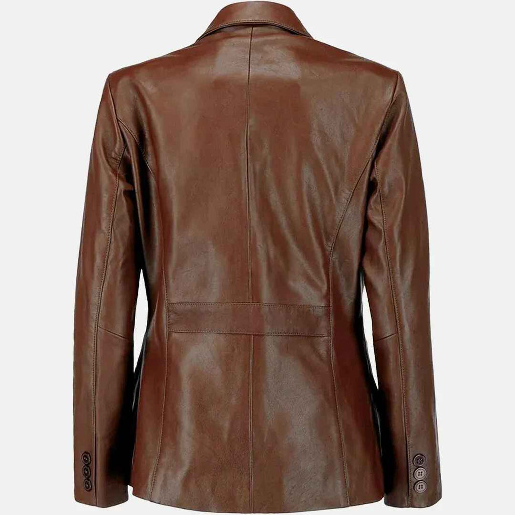 Women's Allure Leather Blazer