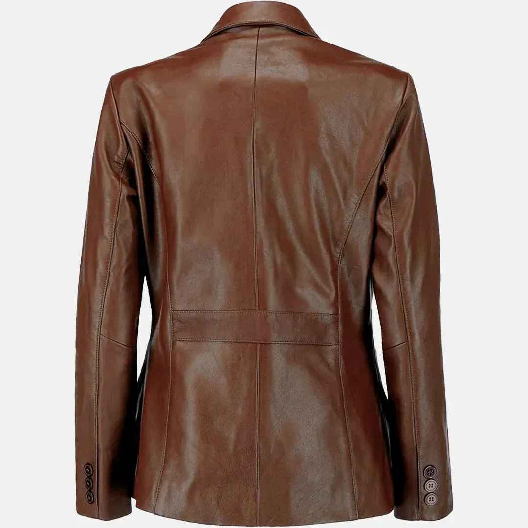 Women's Allure Leather Blazer