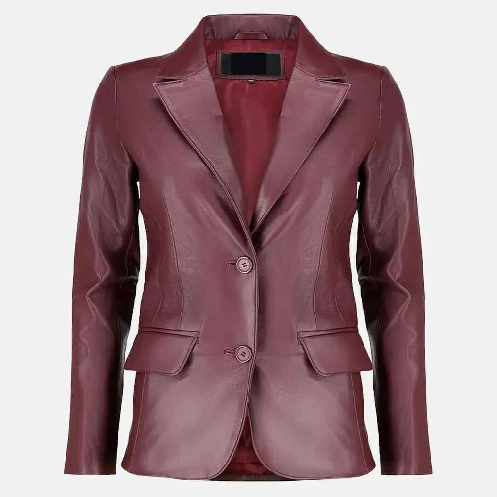 Women's Allure Leather Blazer