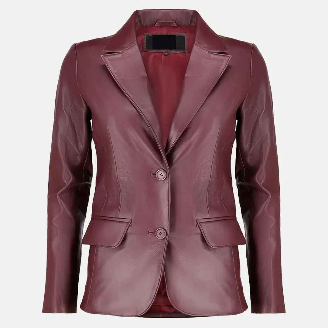 Women's Allure Leather Blazer