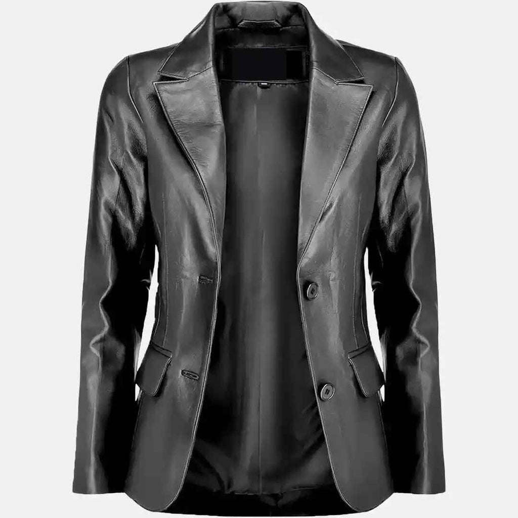 Women's Allure Leather Blazer