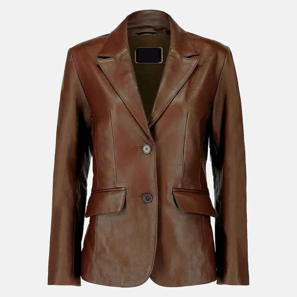 Women's Allure Leather Blazer