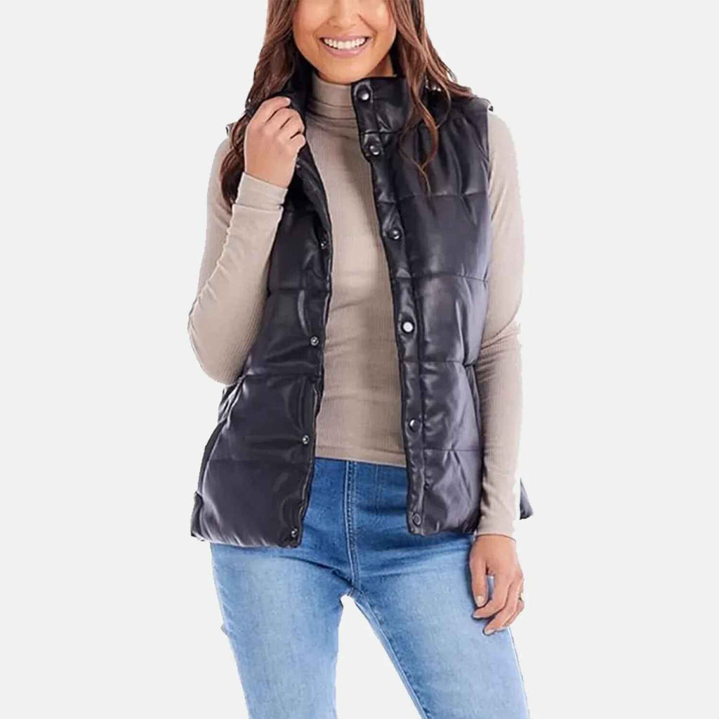 Women's Azalea Alexis Leather Vest