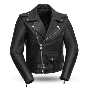 Bikerlicious Motorrad-Lederjacke für Damen