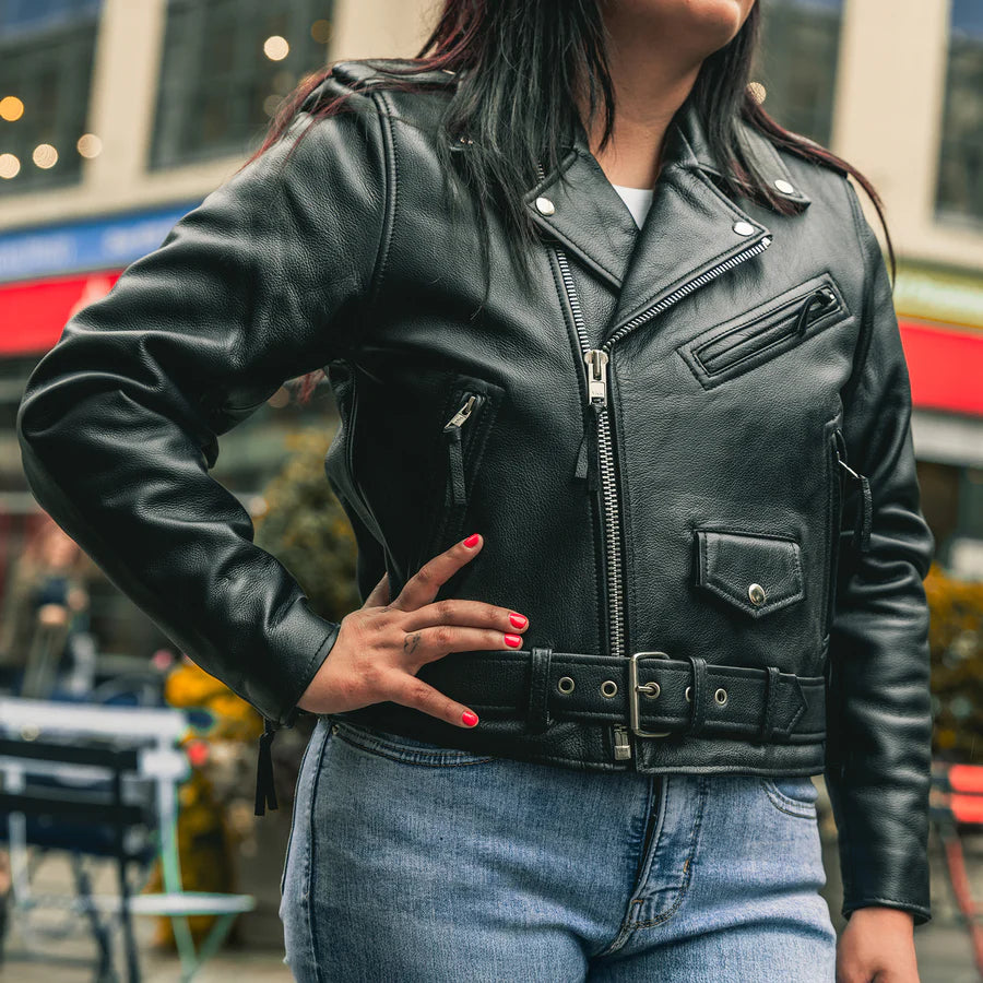 Women's Bikerlicious Motorcycle Leather Jacket