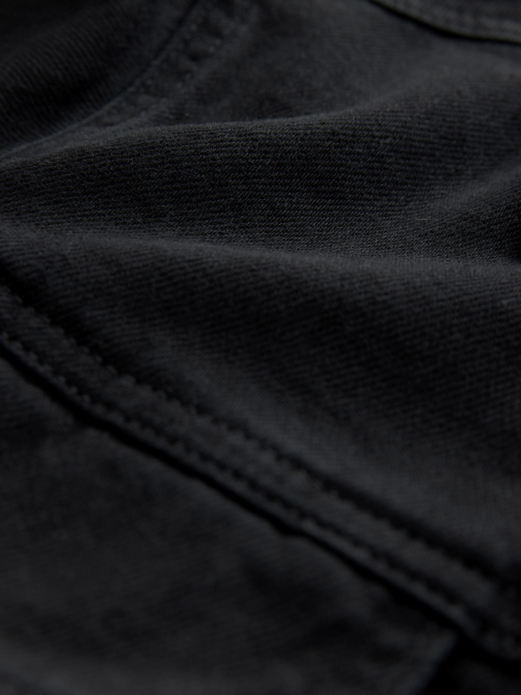 Women's Black Button Up Denim Jacket