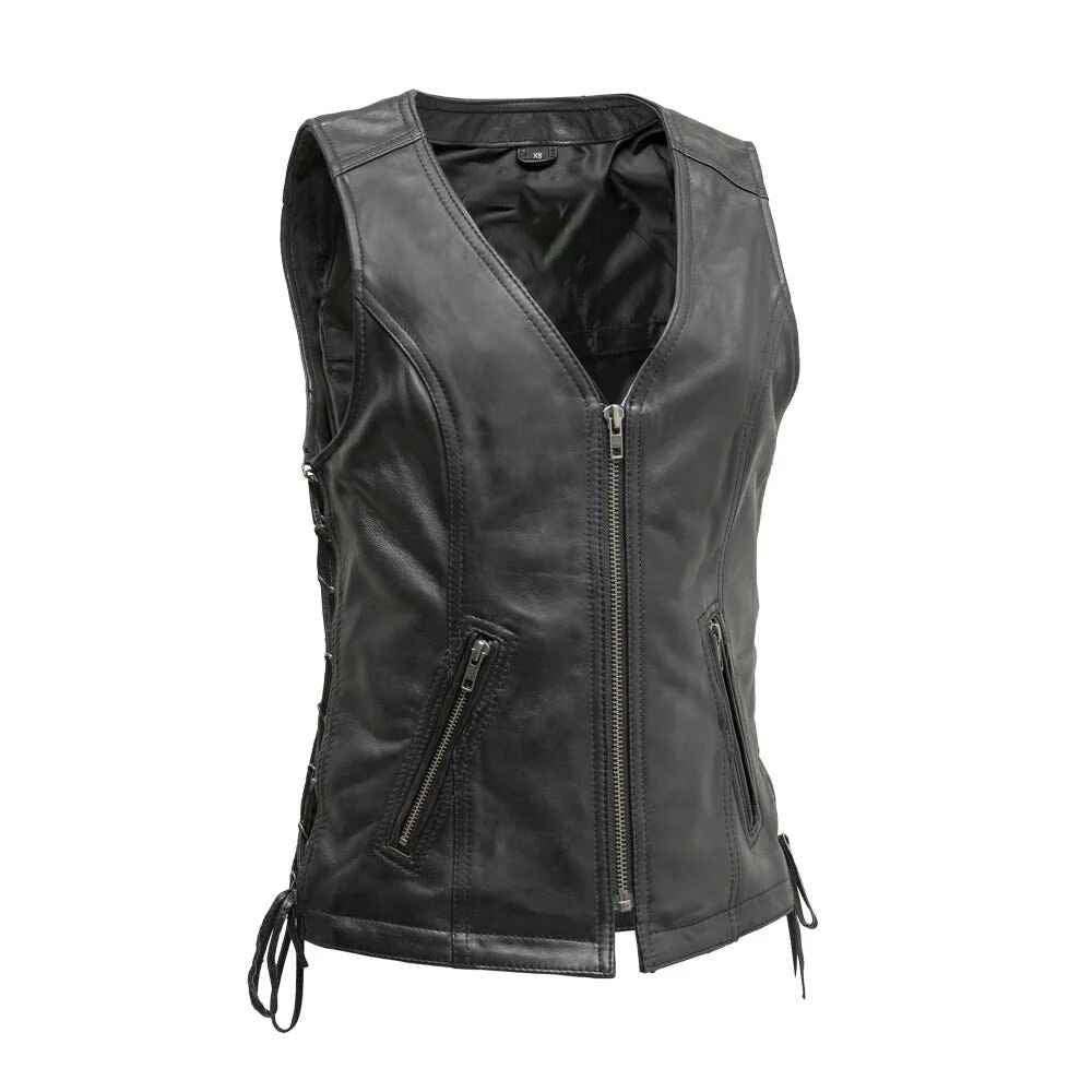 Women's Black Cindy Sheepskin Leather Jacket