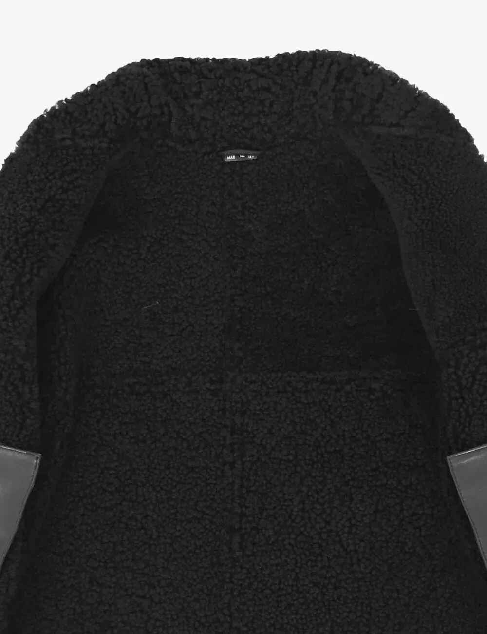 Women’s Black Falcon Sheepskin Shearling Leather Jacket