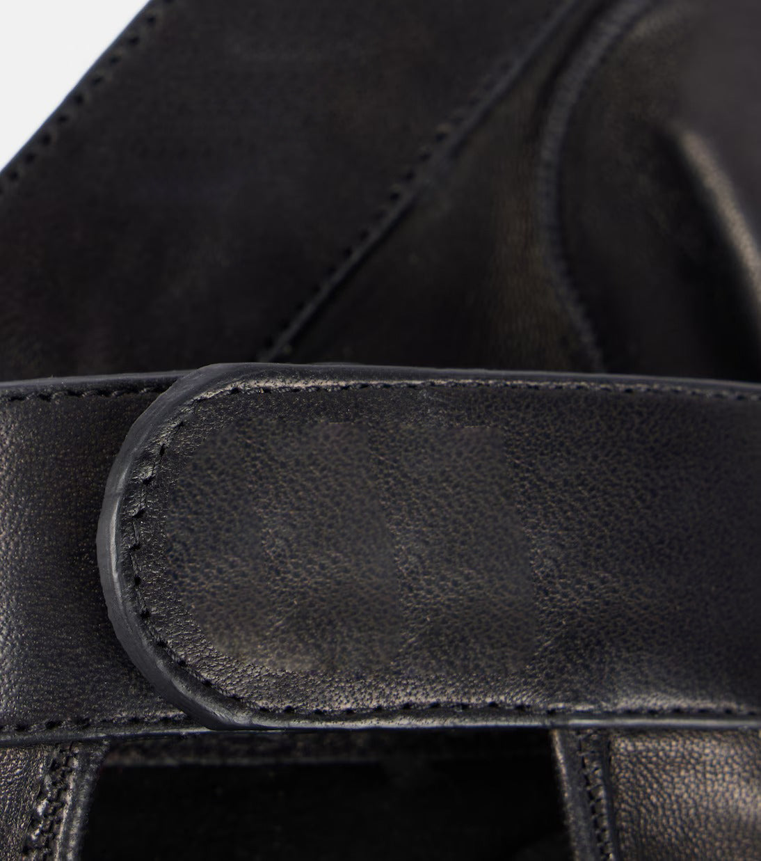 Women's Black G Leather Riding Gloves