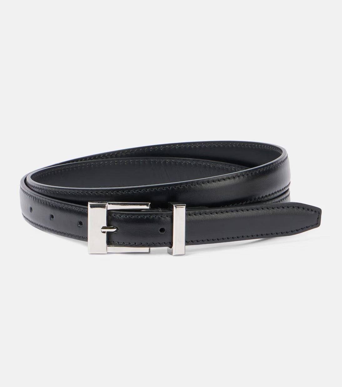 Women's Black Manhattan Leather Belt
