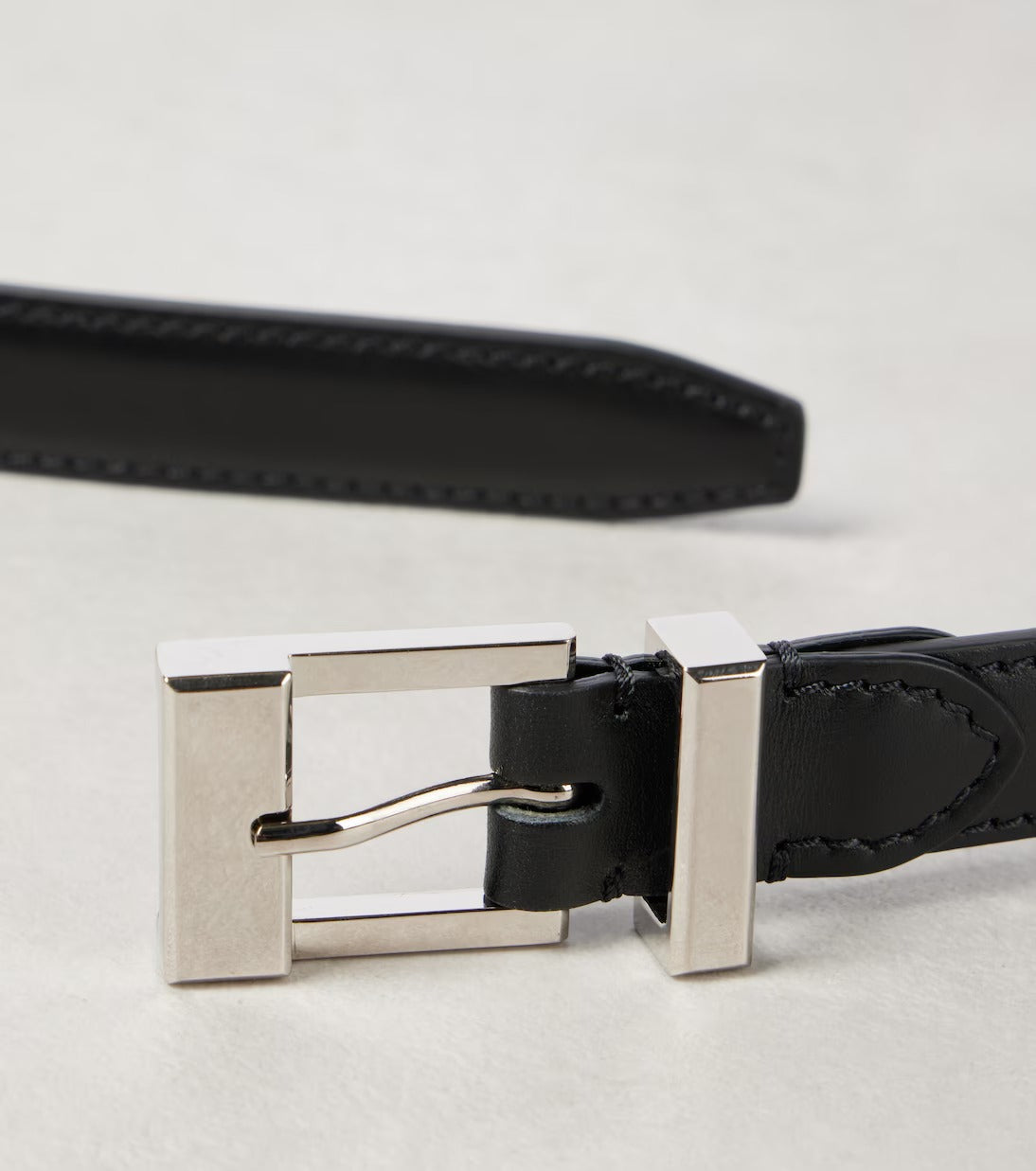 Women's Black Manhattan Leather Belt