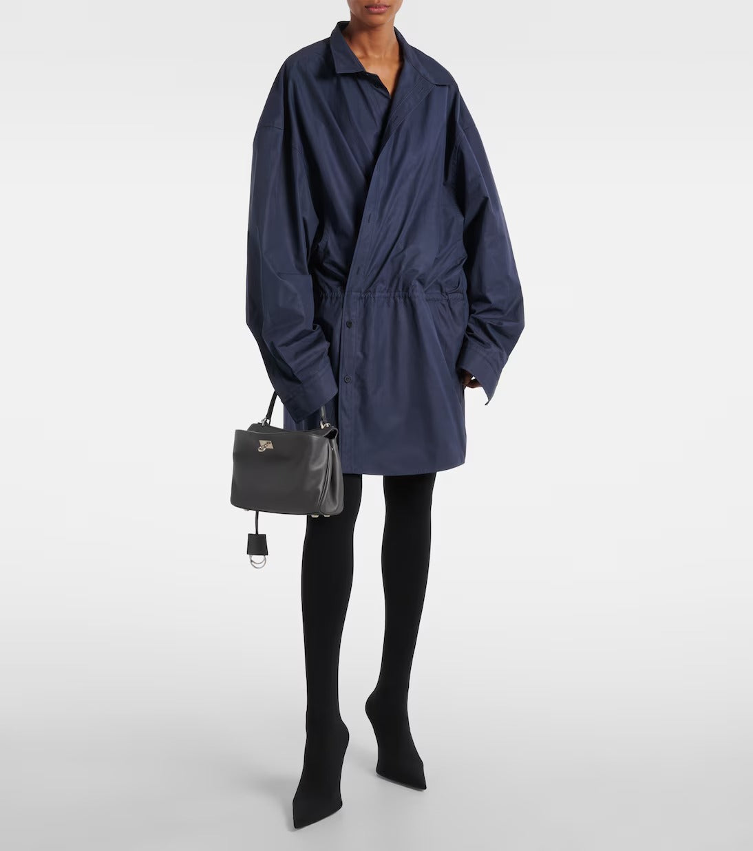 Women's Black Rodeo Mini Leather Tote Purse