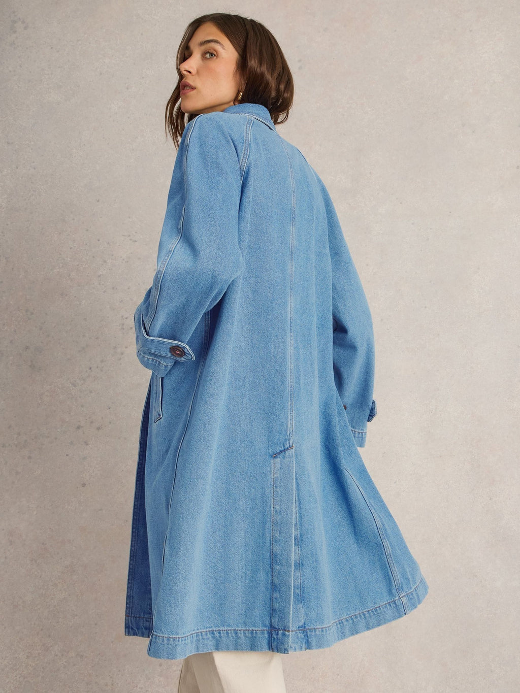 Women's Blue Oakleigh Denim Coat