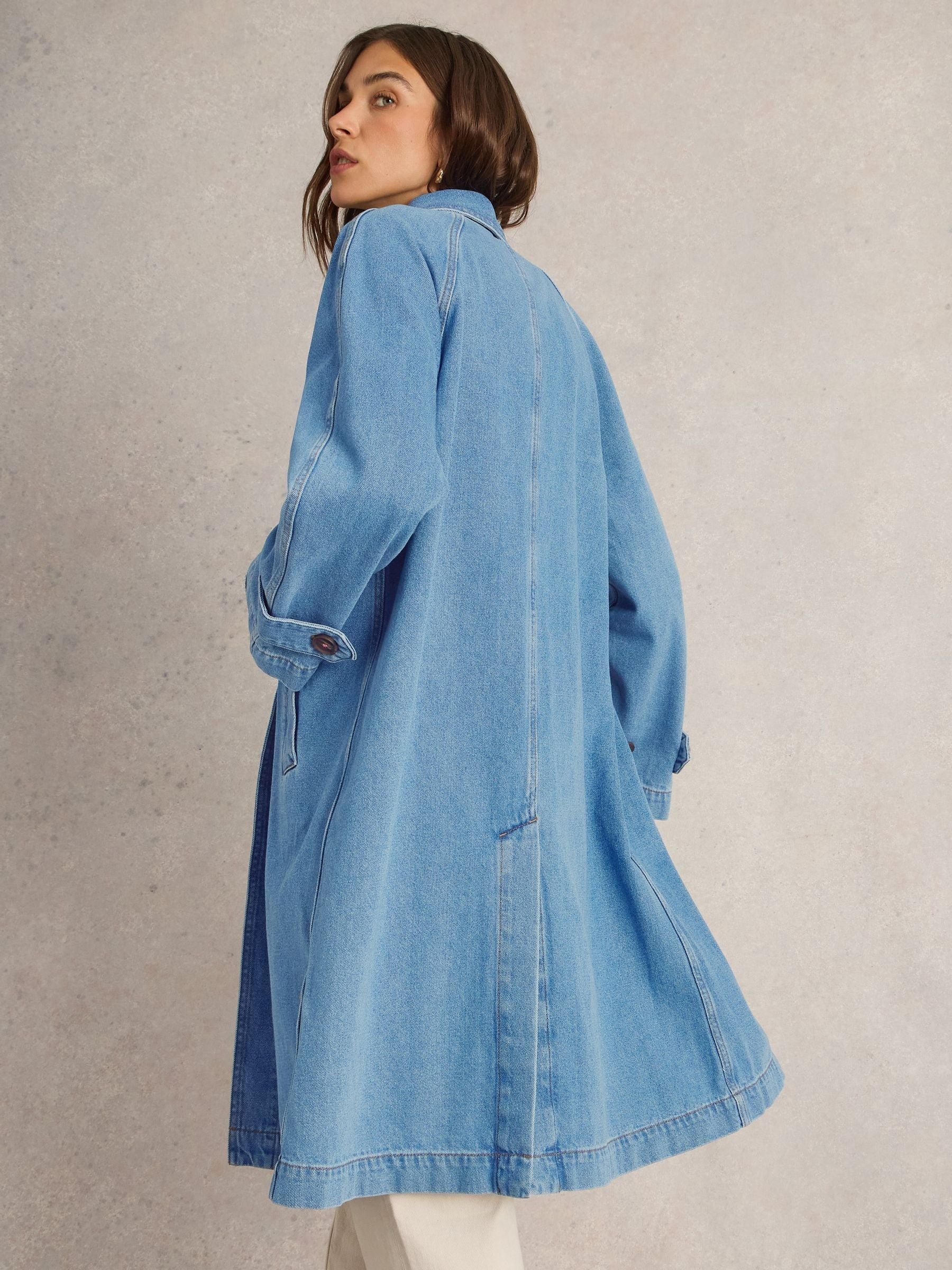 Women's Blue Oakleigh Denim Coat