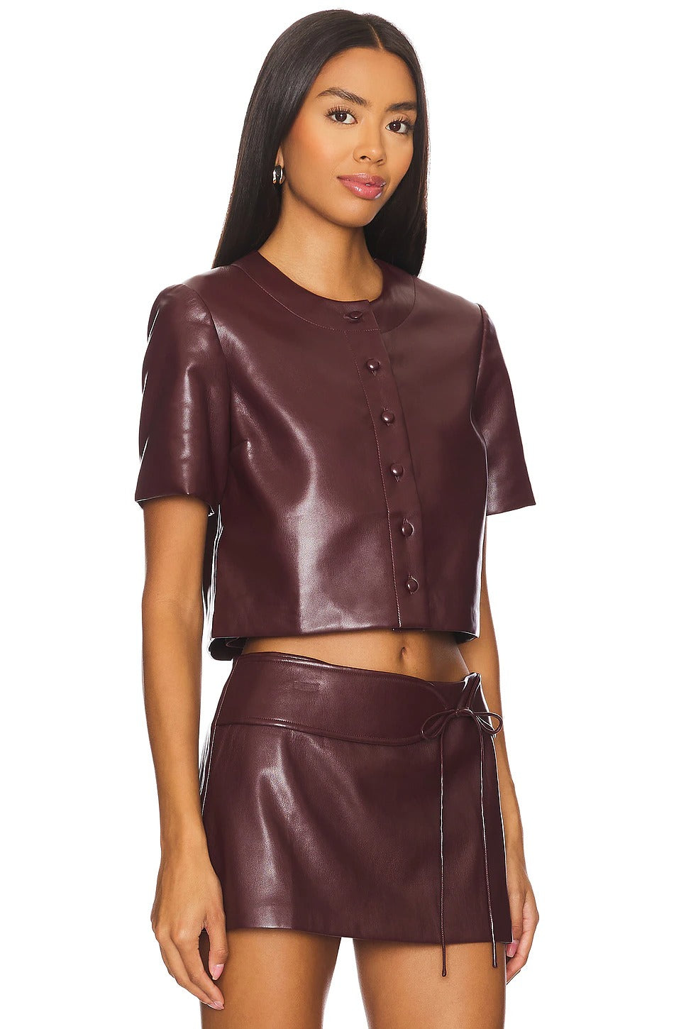 Women's Braswell Leather Top