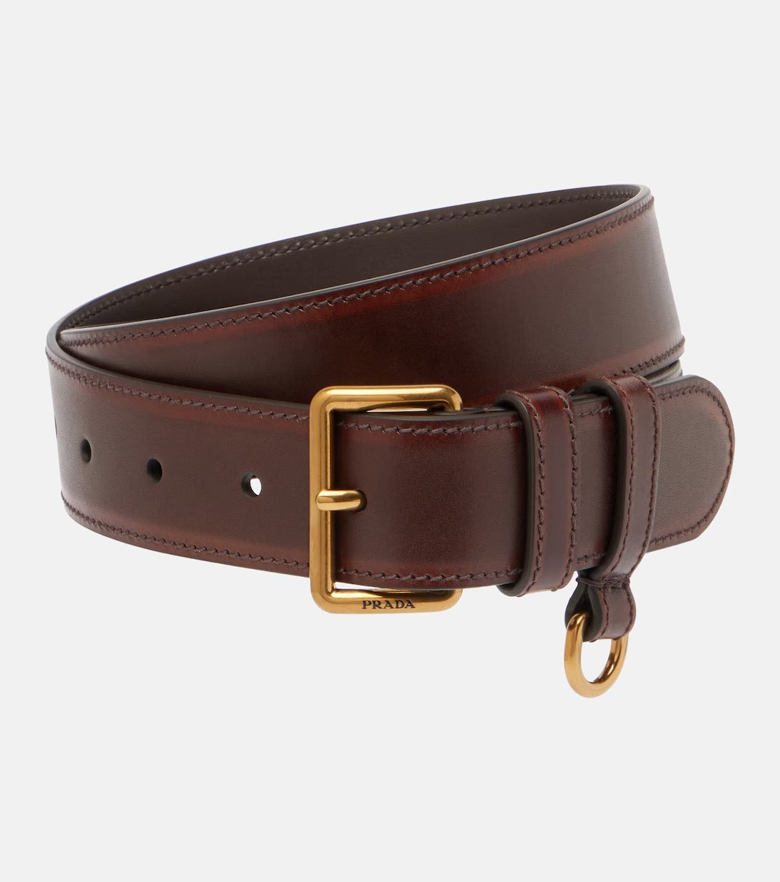 Women's Brown Leather Belt