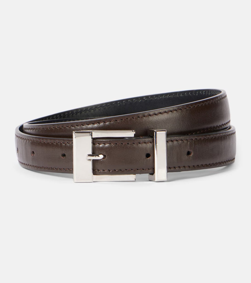 Women's Brown Manhattan Leather Belt