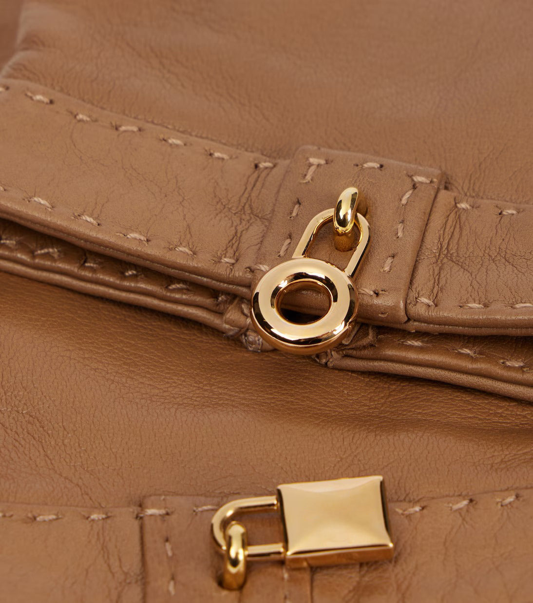 Women's Brown Nora Leather Gloves