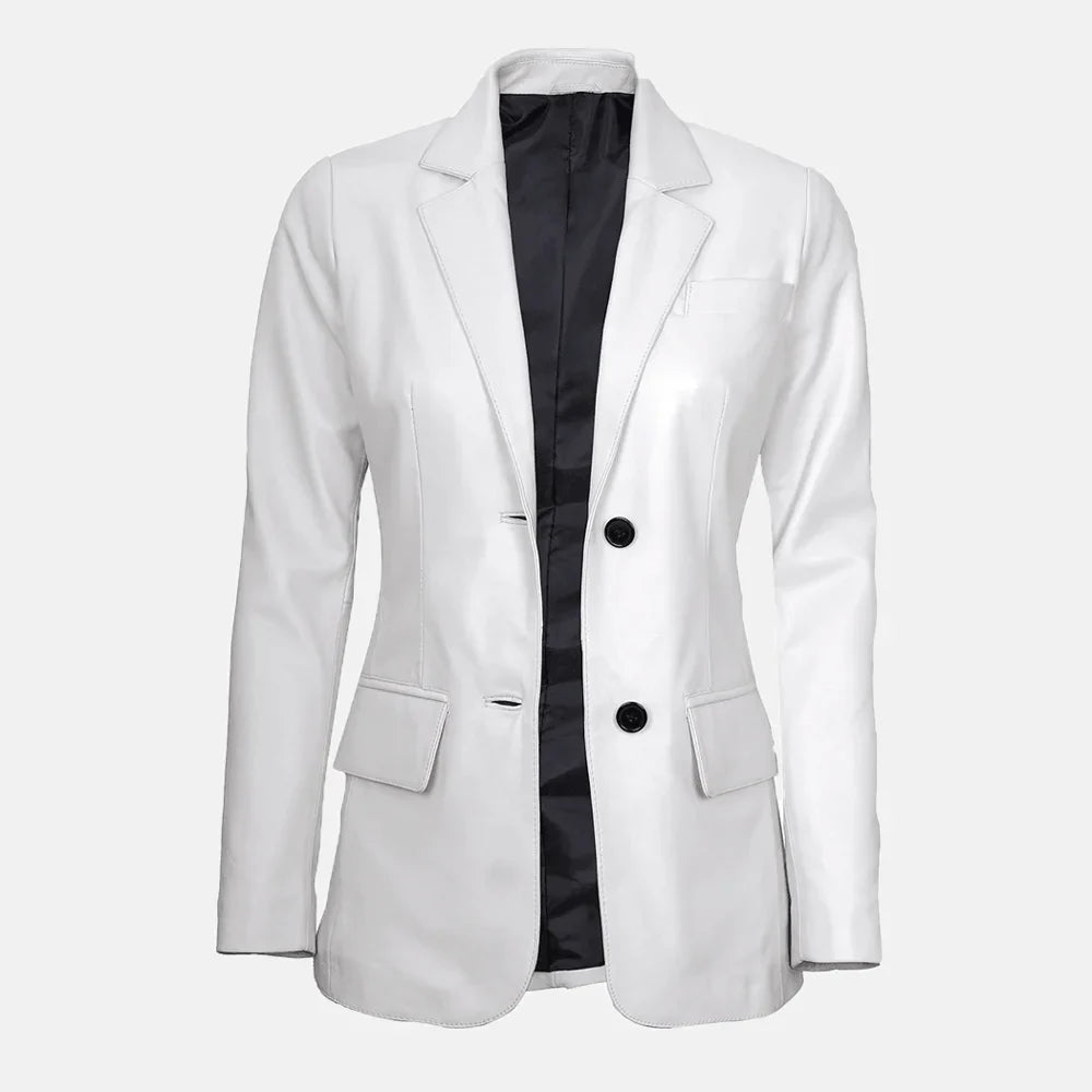 Women's Cassia Comet Leather Blazer