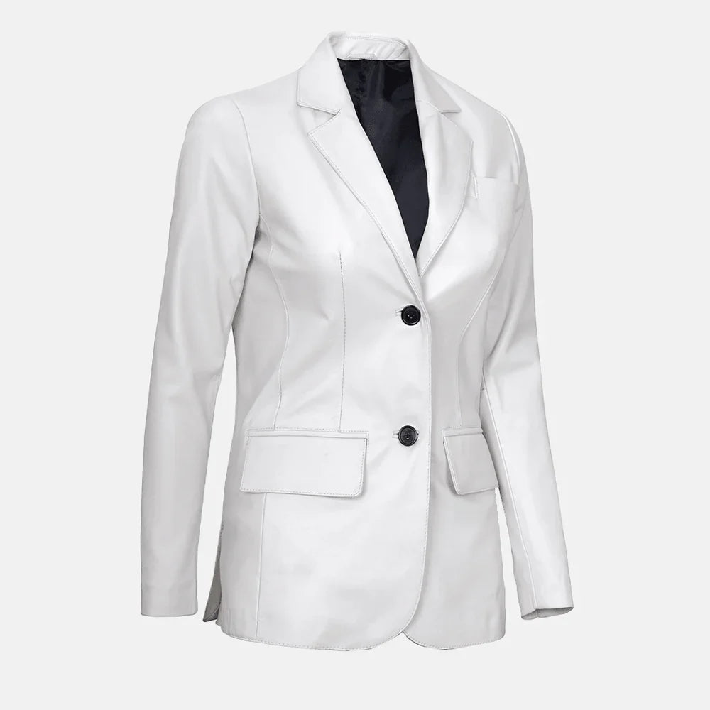 Women's Cassia Comet Leather Blazer