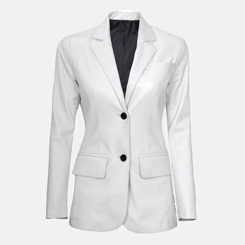 Women's Cassia Comet Leather Blazer