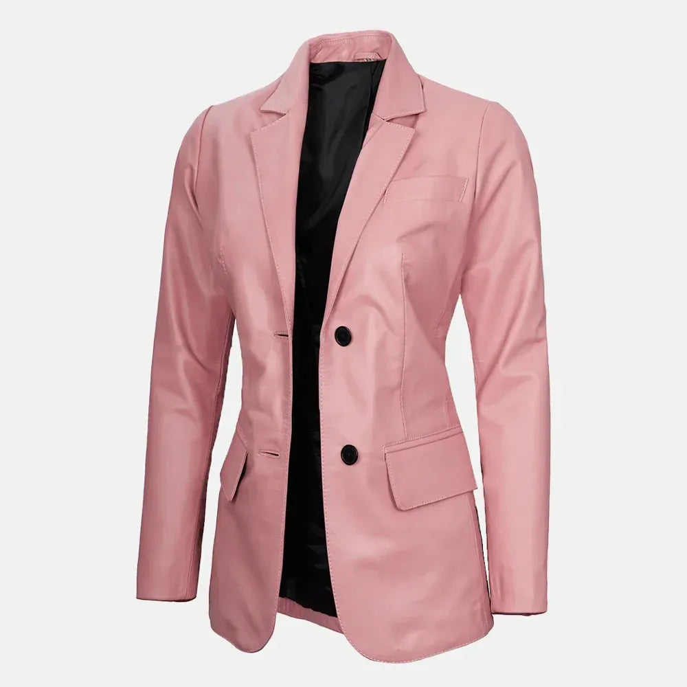 Women's Cassia Comet Leather Blazer