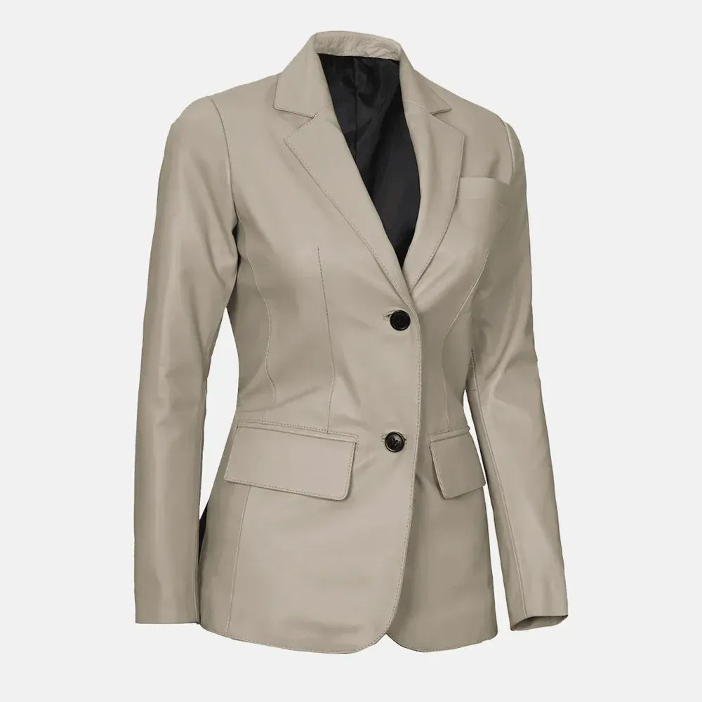 Women's Cassia Comet Leather Blazer