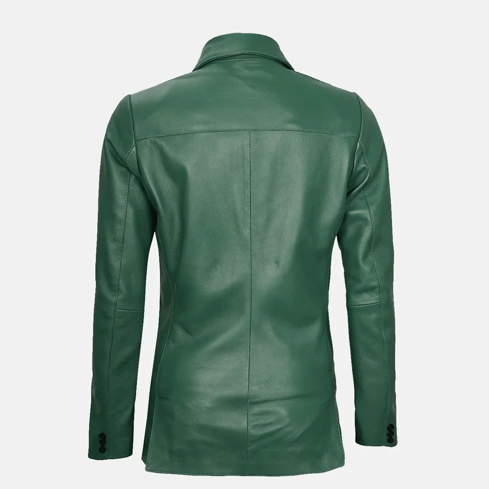 Women's Cassia Comet Leather Blazer