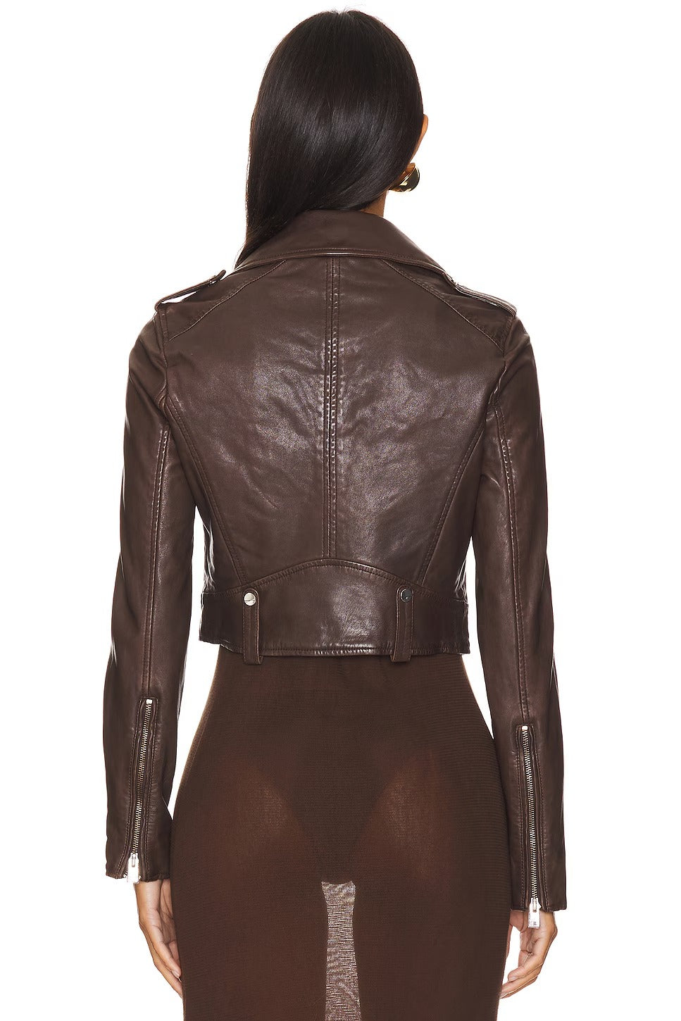 Women's Ciara Faux Leather Biker Jacket