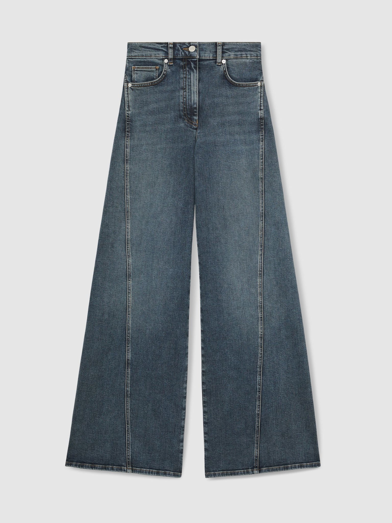 Women's Comfortable Twist Seam Wide Leg Pant