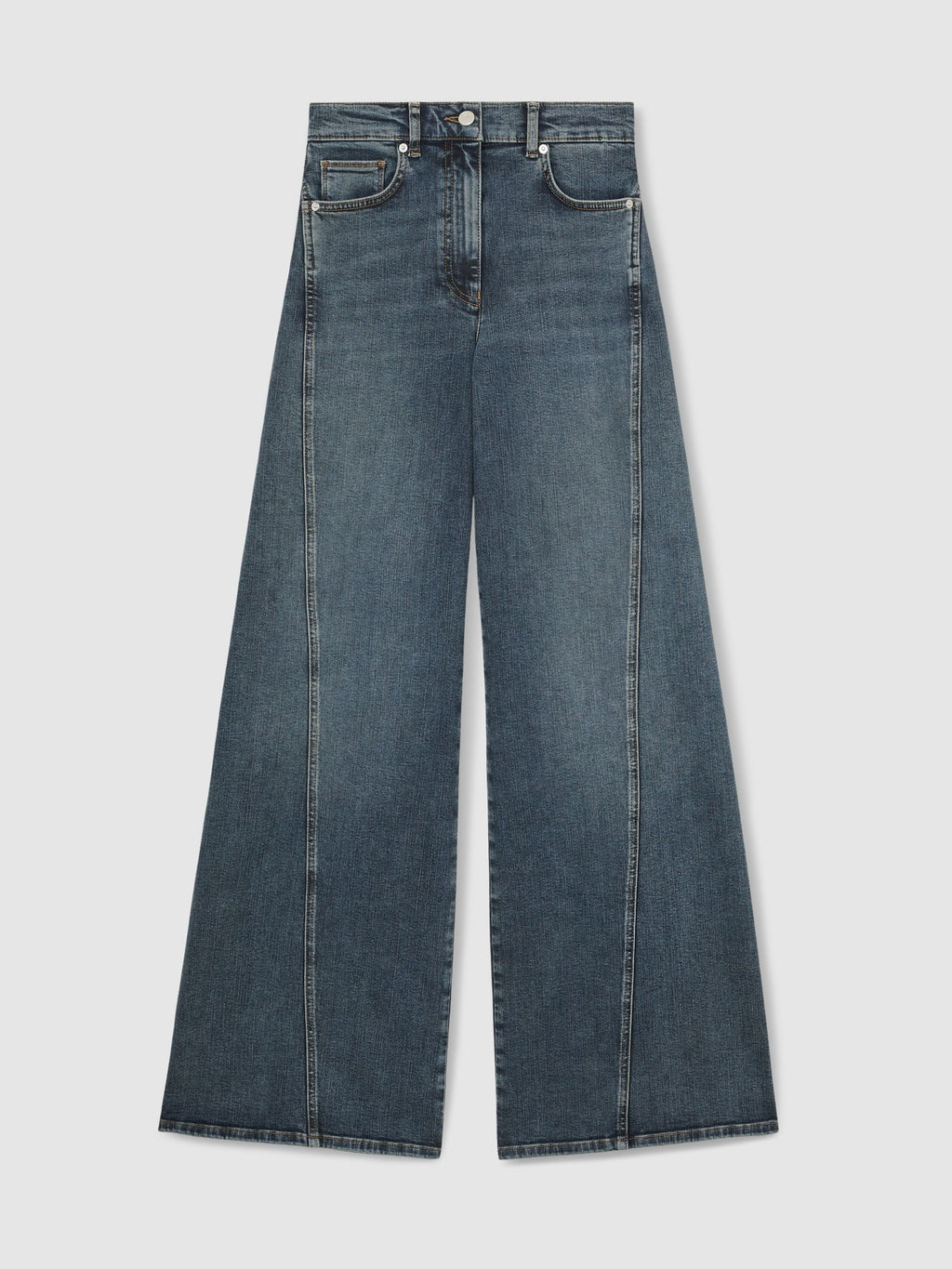 Women's Comfortable Twist Seam Wide Leg Pant