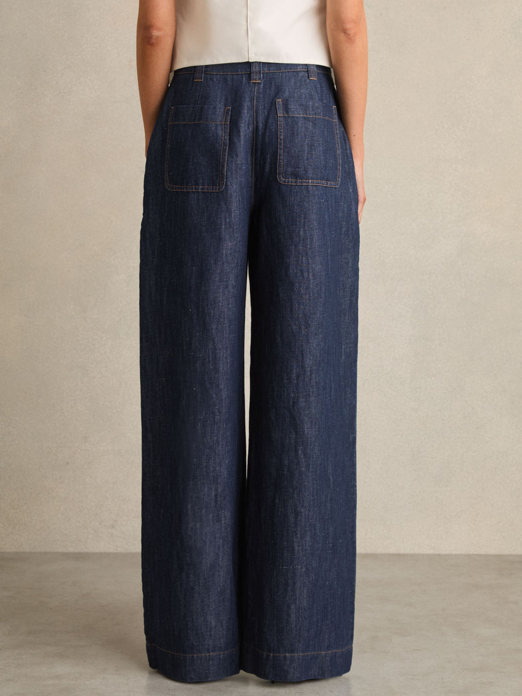 Women's Cotton Wide Leg Pant