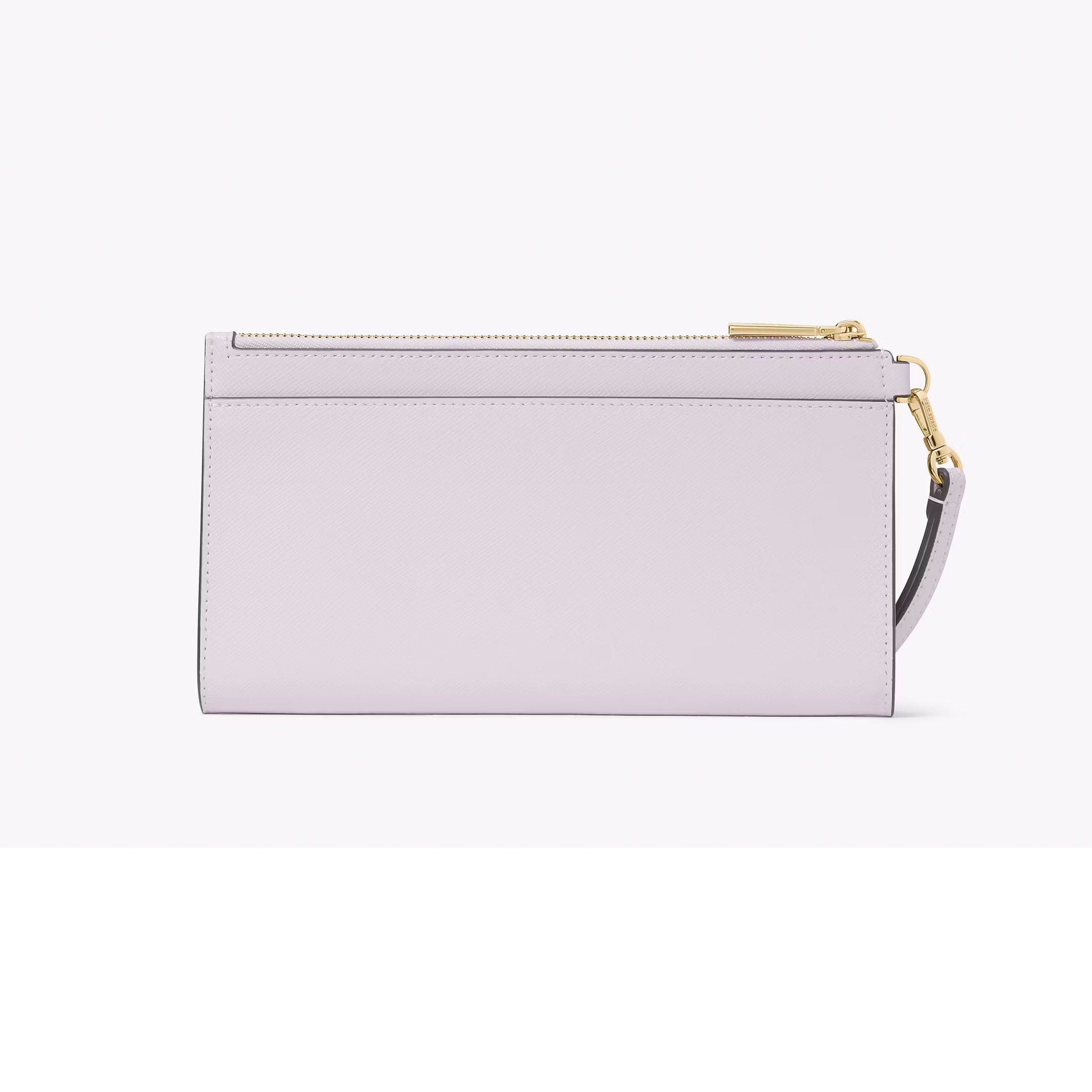 Women's Double Zip Wristlet Leather Wallet