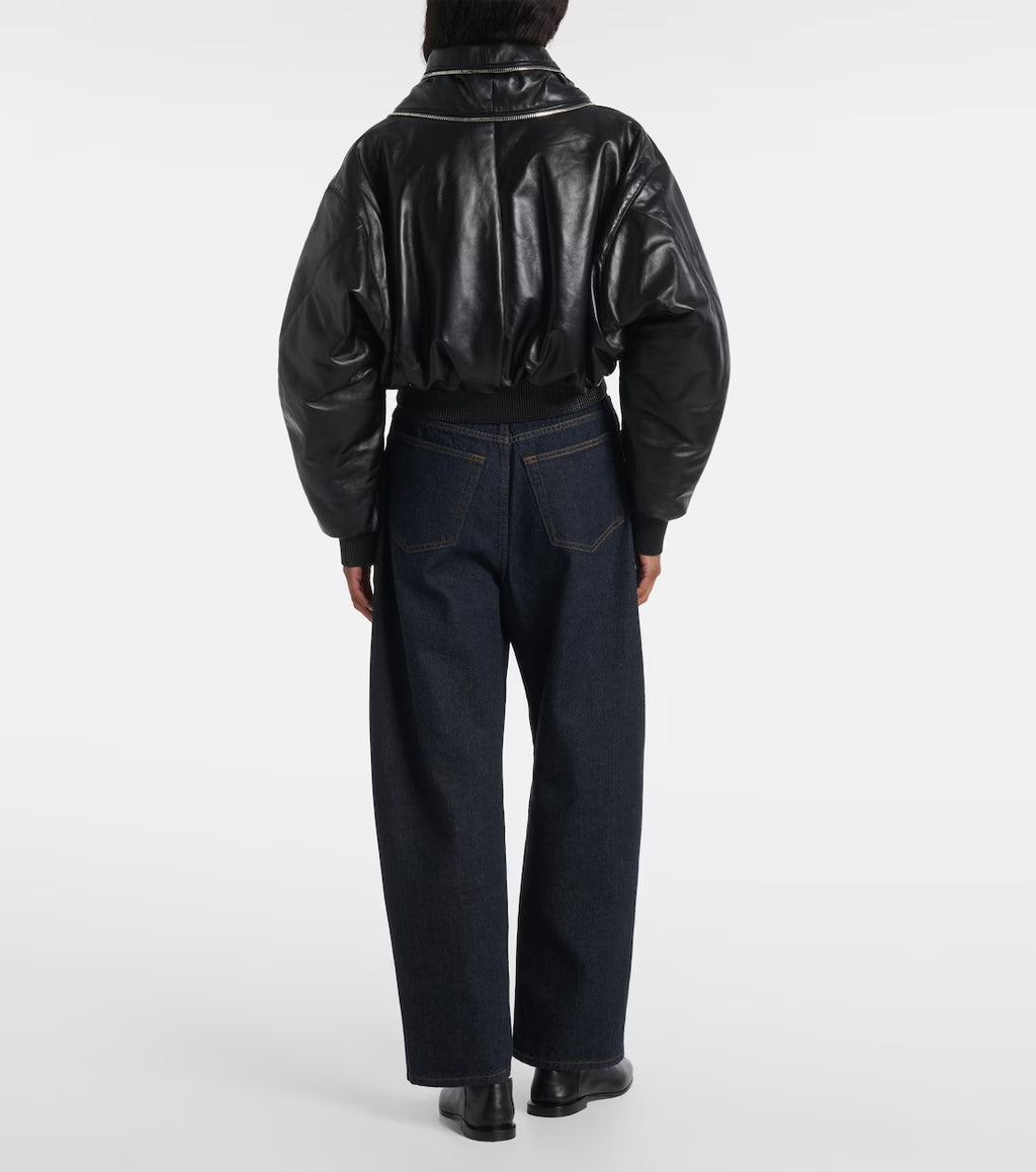 Women's Givenchy Bomber Leather Jacket