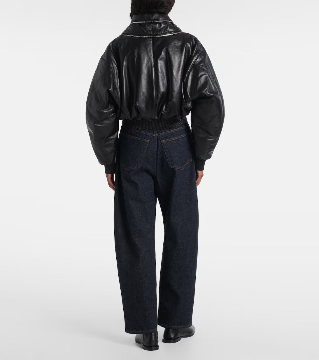 Women's Givenchy Bomber Leather Jacket