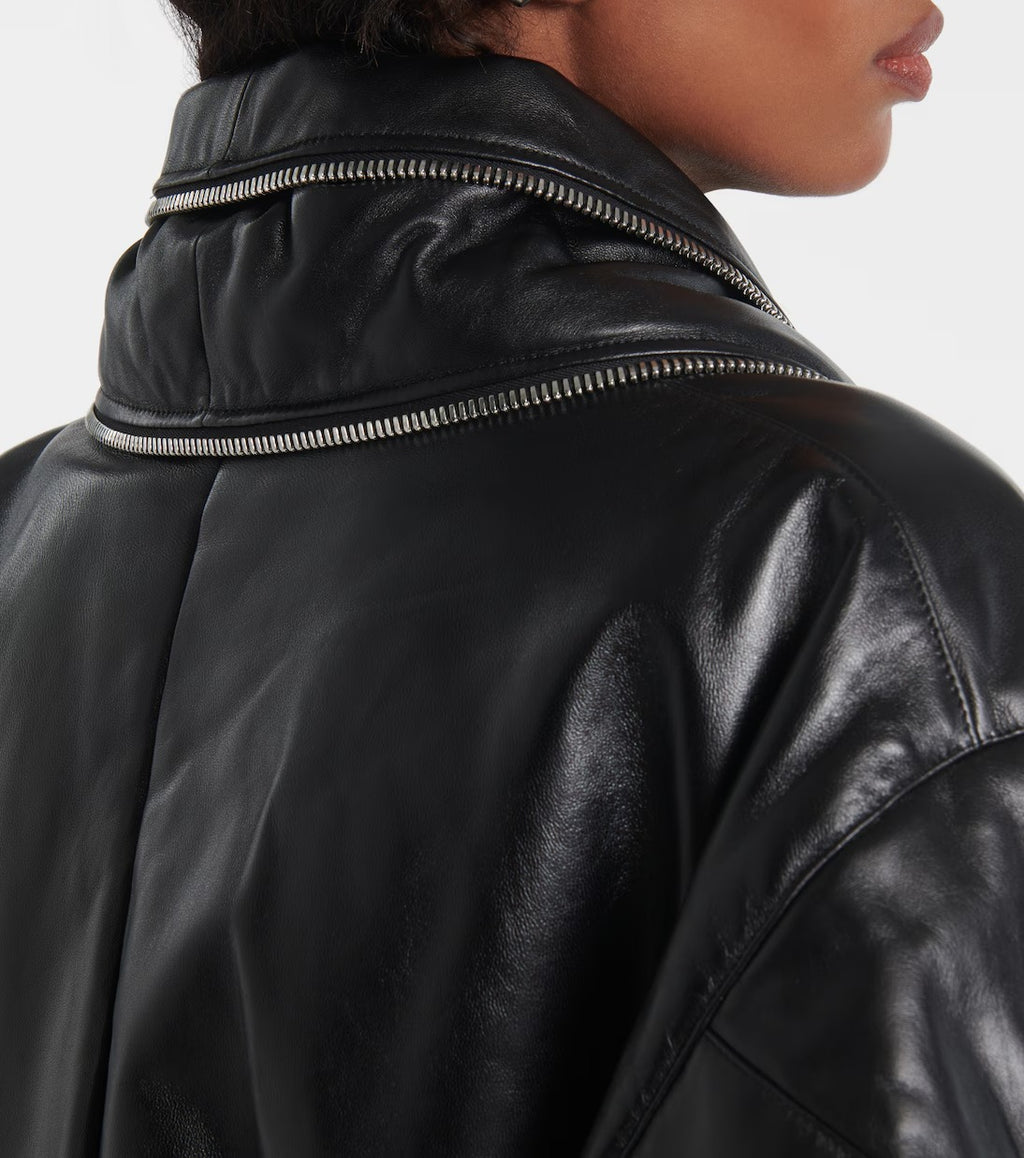 Women's Givenchy Bomber Leather Jacket